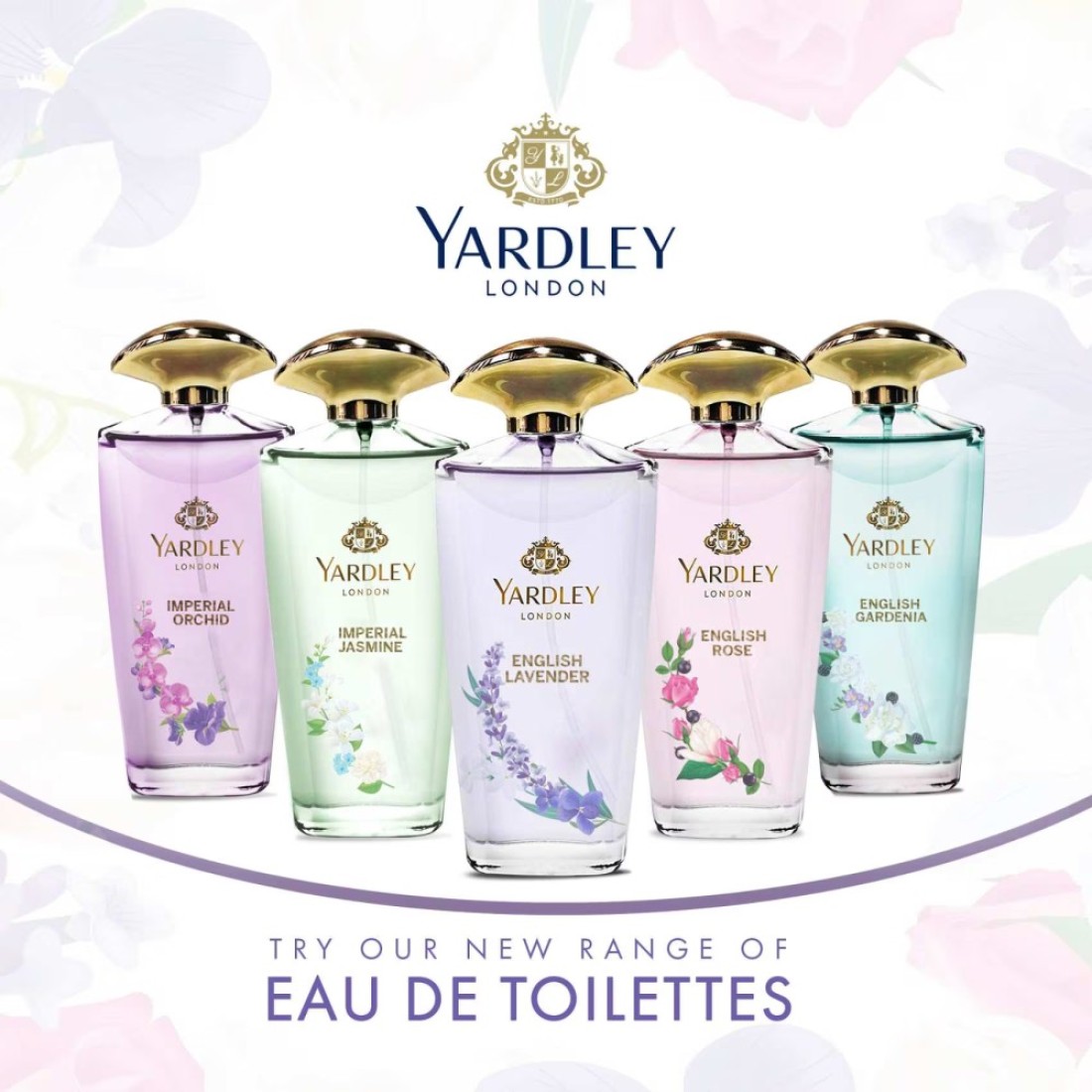 Yardley London English Rose Eau De Toilette Clear 120ml