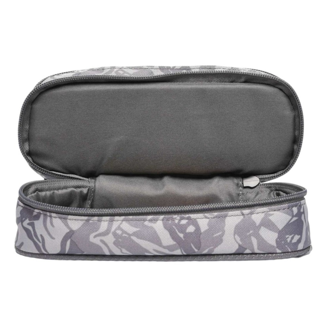 Wenger 2 Compartment Pencil Case Grey 23cm
