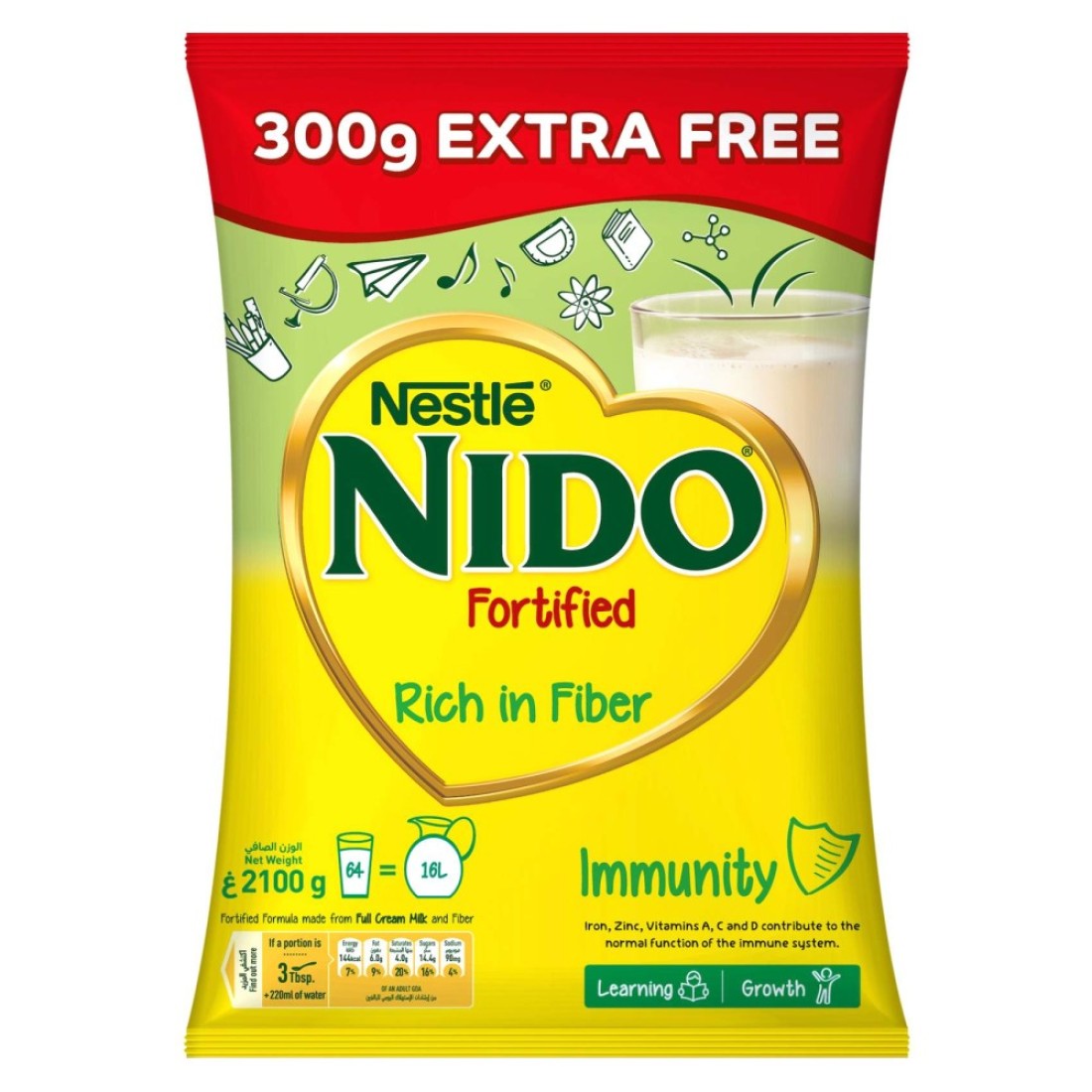 Nestle Nido Fortified Milk Powder 2.1kg