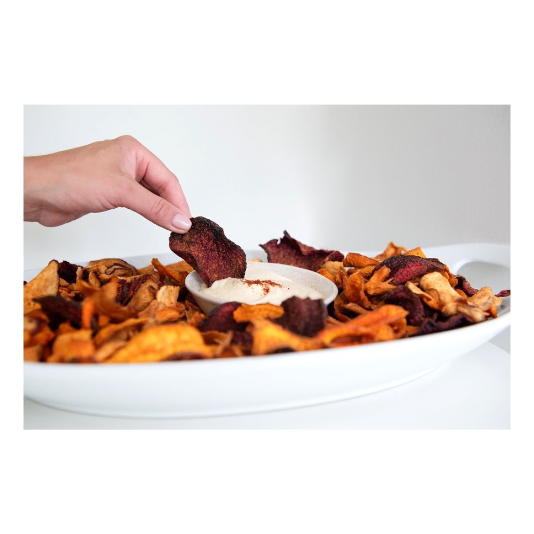 Smart Crunch Smoked Paprika Flavour Mixed Veggie Chips, 100g