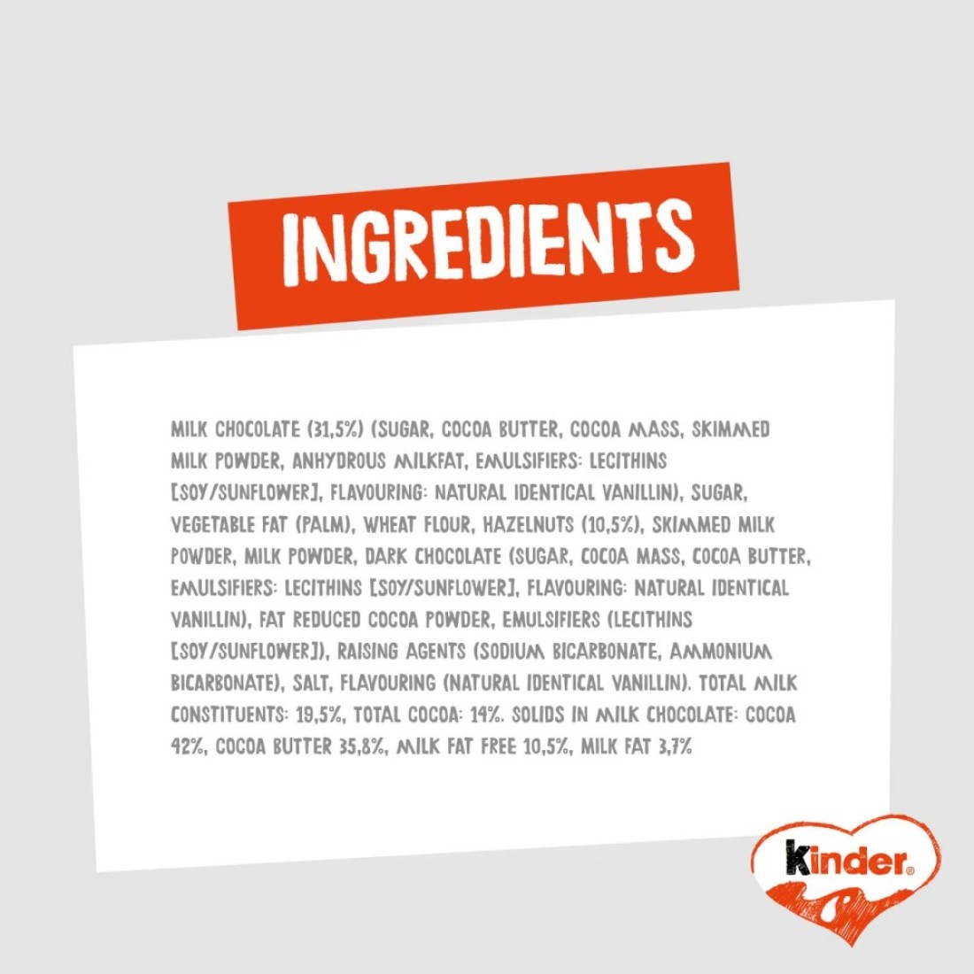 Kinder Bueno Milk Chocolate Bar Multi Pack of 5 10 Bars 215g