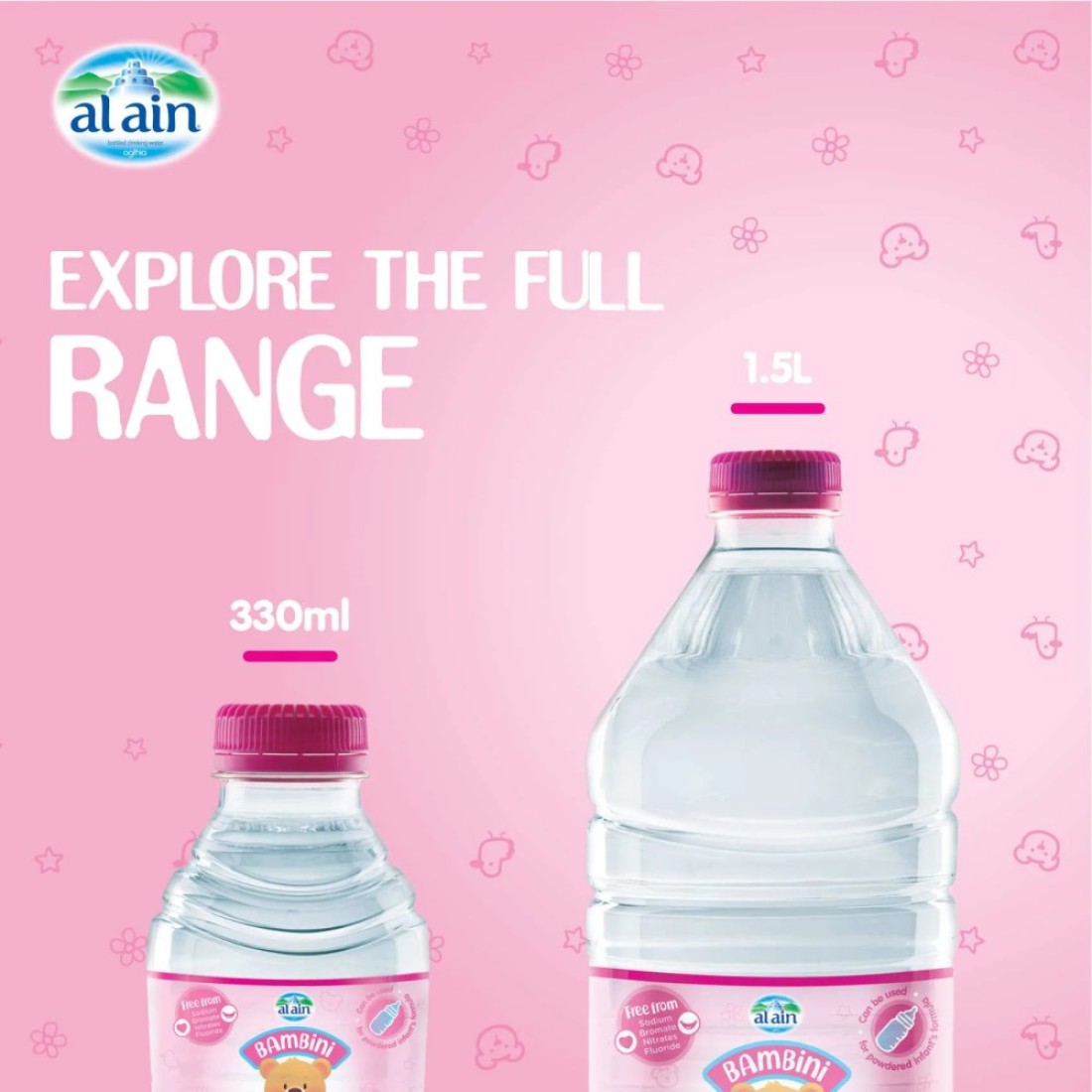 Al Ain Bambini Drinking Water 1.5L