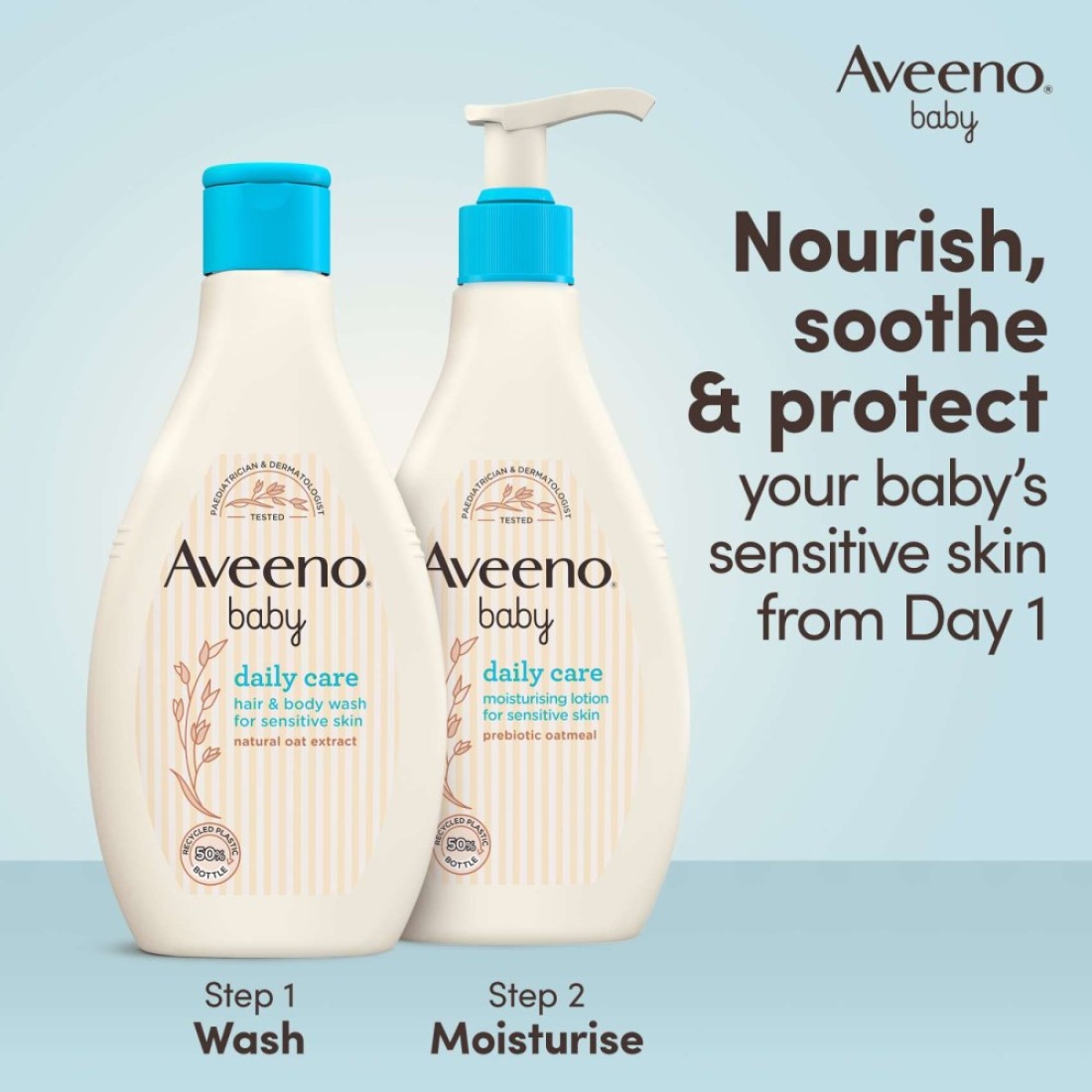 Aveeno Baby Daily Care Hair And Body Wash 250ml