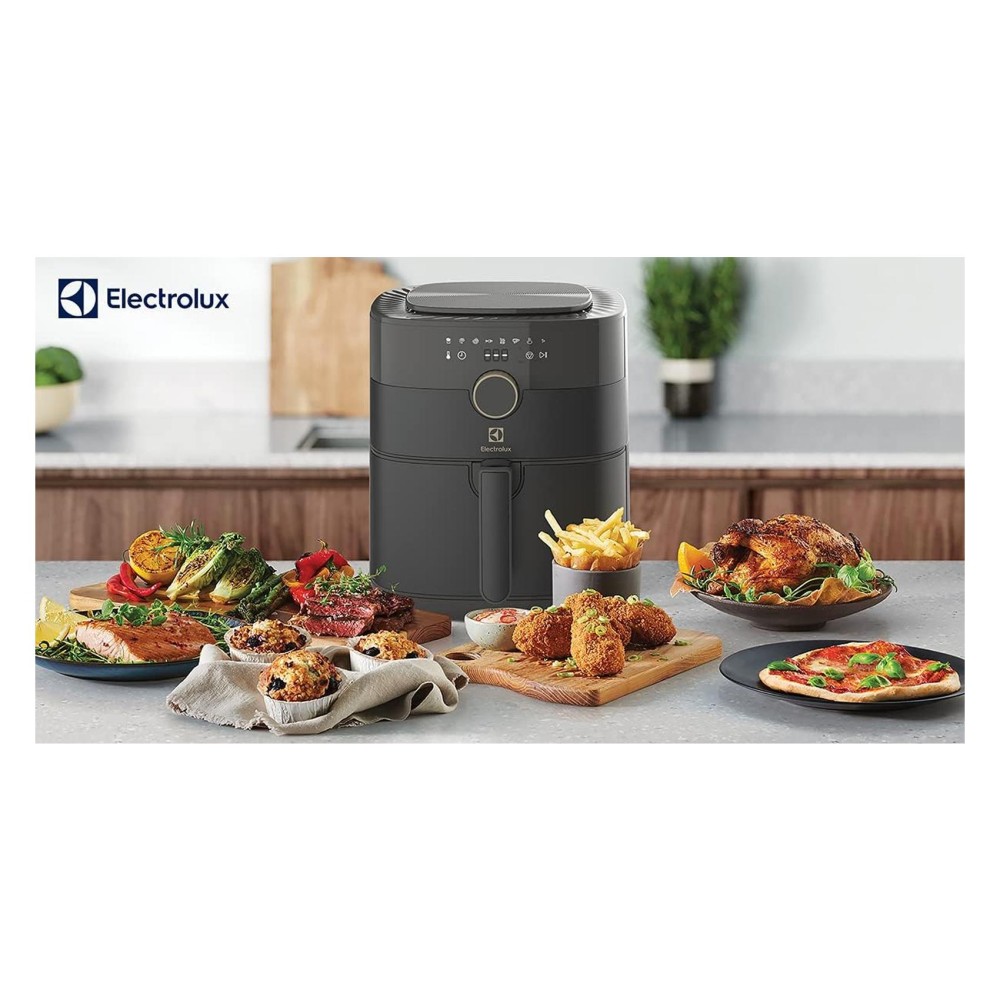 Electrolux UltimateTaste 500 Air Fryer E6AF1-520K, 5 L, Grey, 8 Programs