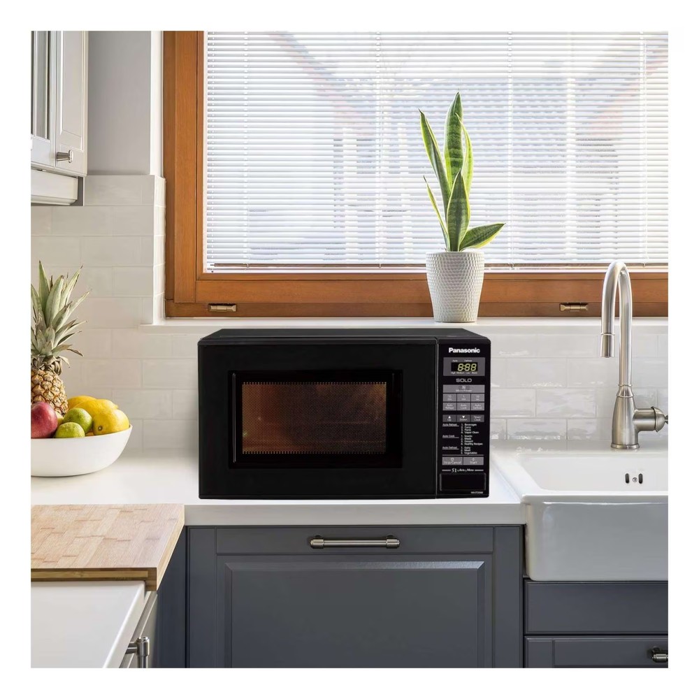 Panasonic Solo Microwave Oven NN-ST266BVTG Black 20L