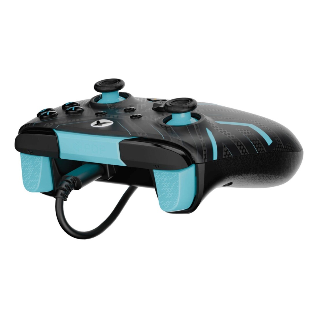 PDP Wired Rematch Controller for Xbox S and X Series Titan Steel Glow
