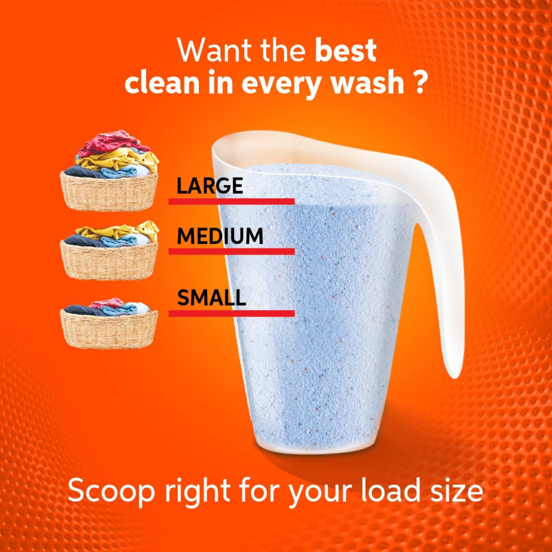 Tide Anti-bacterial Fast action Laundry Detergent Powder 2.5 kg Pack of 4
