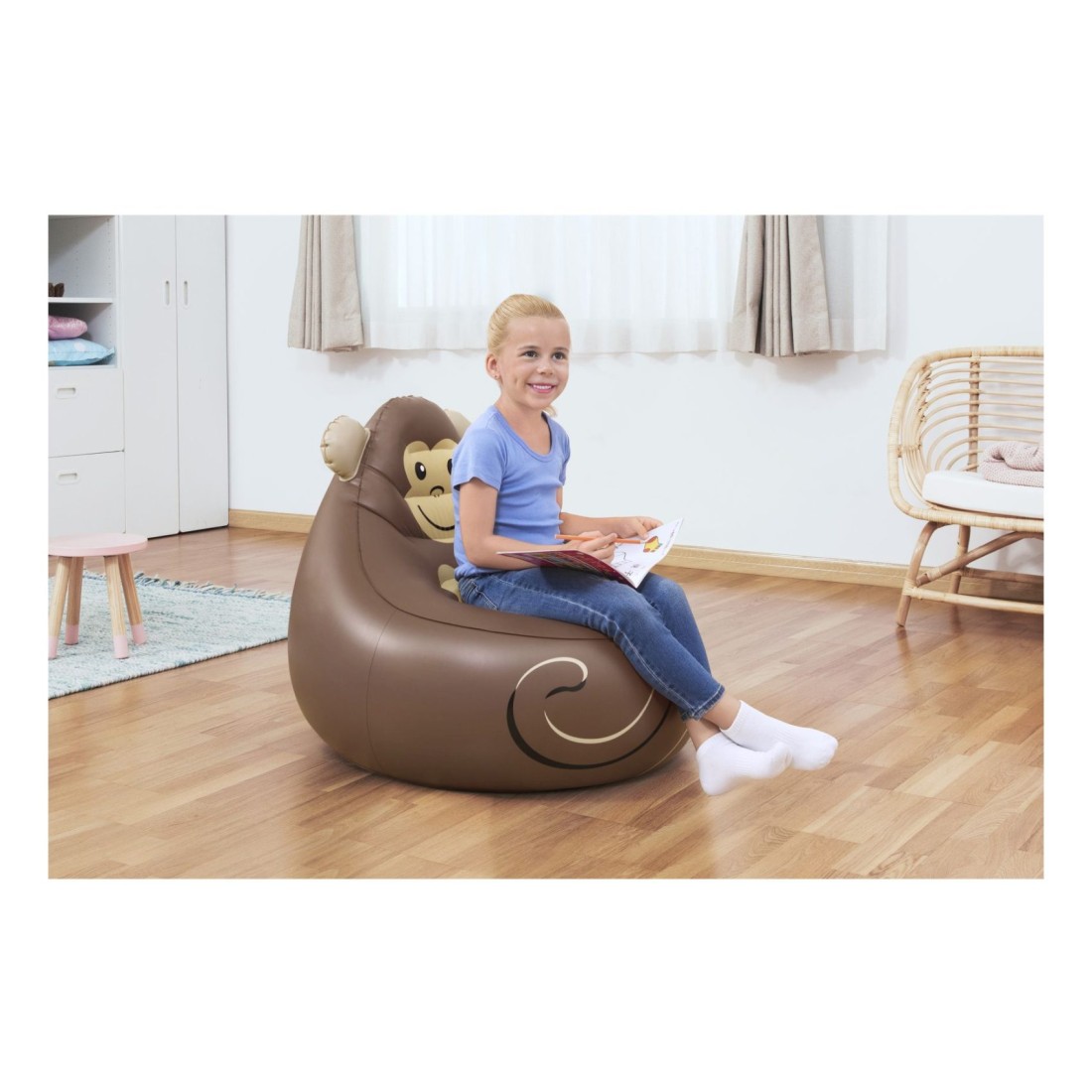 Bestway Inflatable Air Chair Critters Assorted 72x72x72cm
