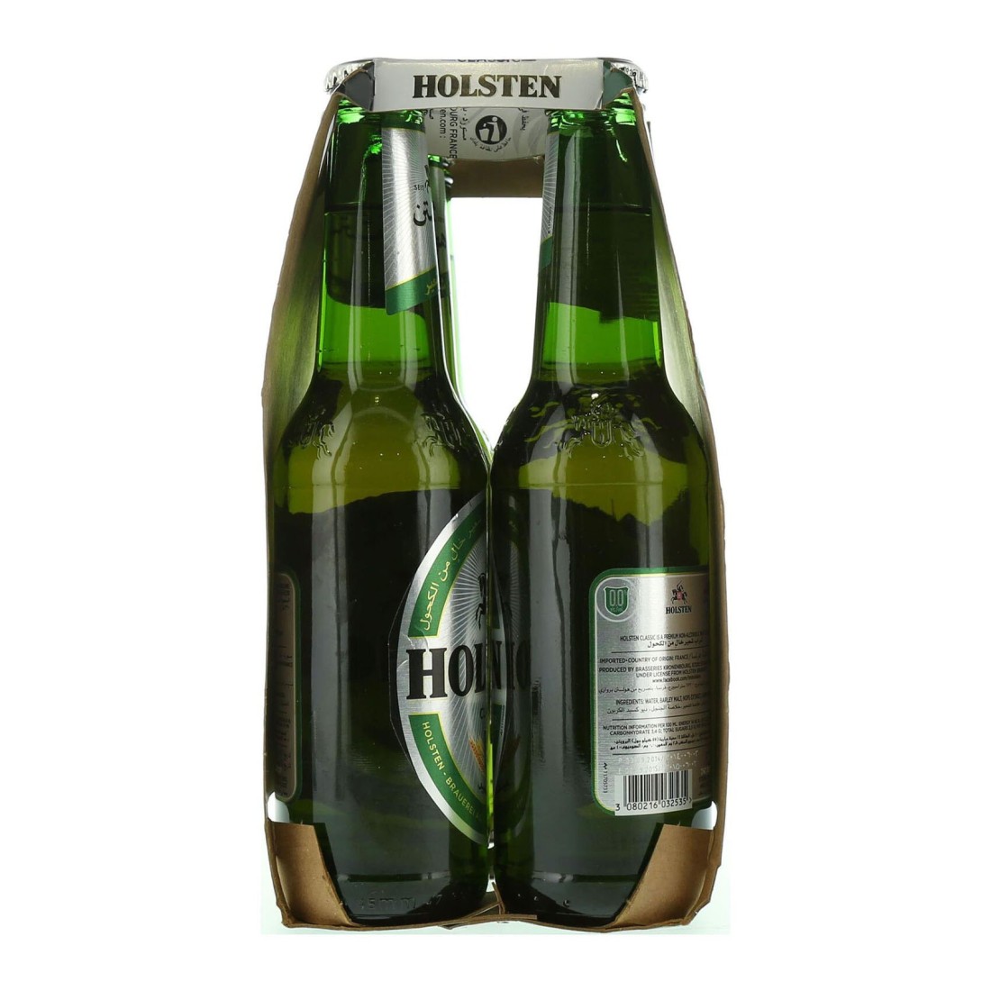 Holsten Classic Non-Alcoholic Malt Beverage 330ml Pack of 6