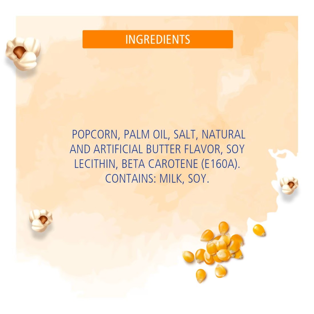 American Garden Gluten-Free Microwave Butter Popcorn 3 Bags, 273g