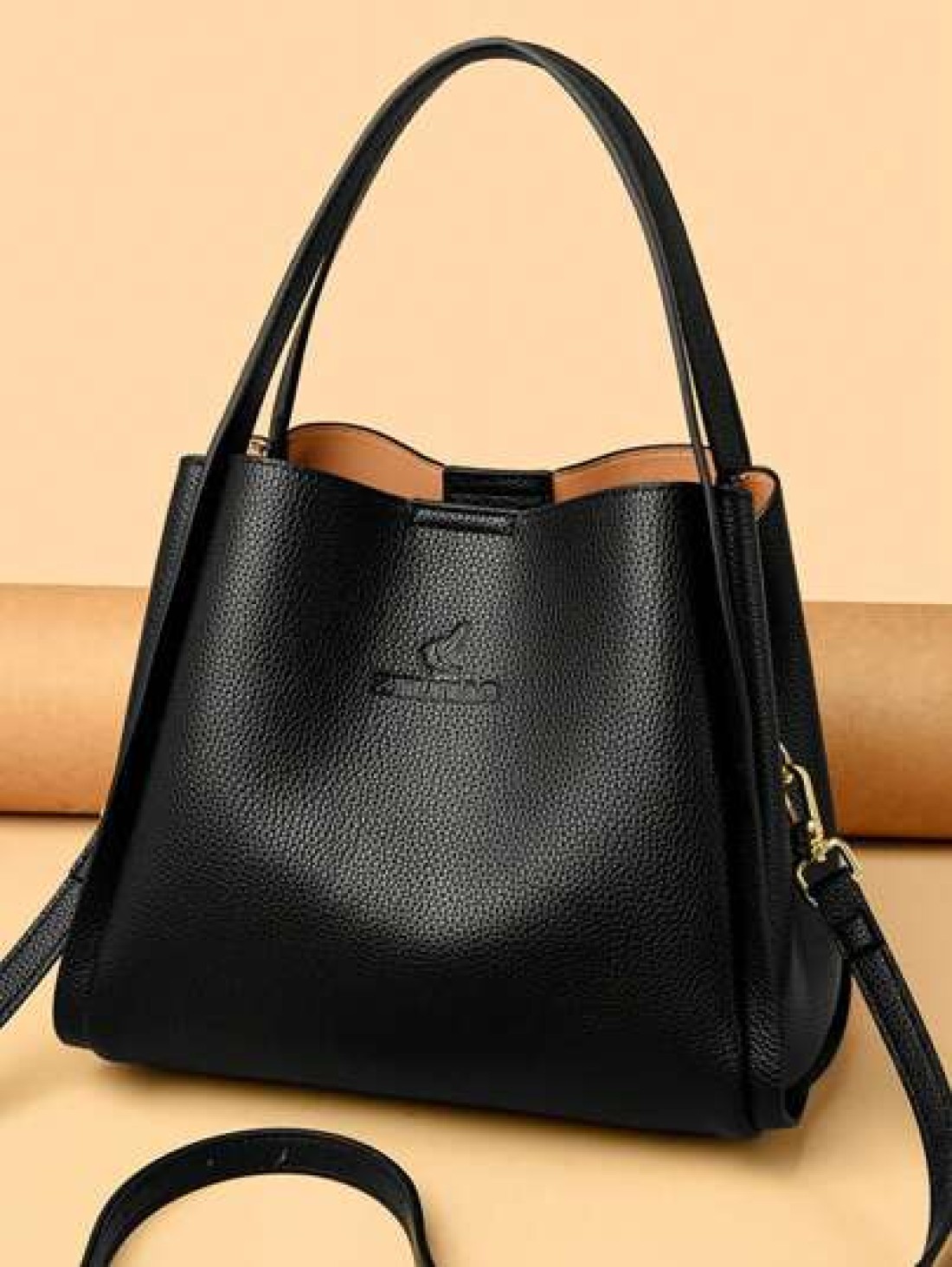 High Quality Soft Leather Handbags For Women Casual Shoulder Tote Bag Luxury Designer Ladies Large Capacity Purse Bags Hot Bag For Women Elegant