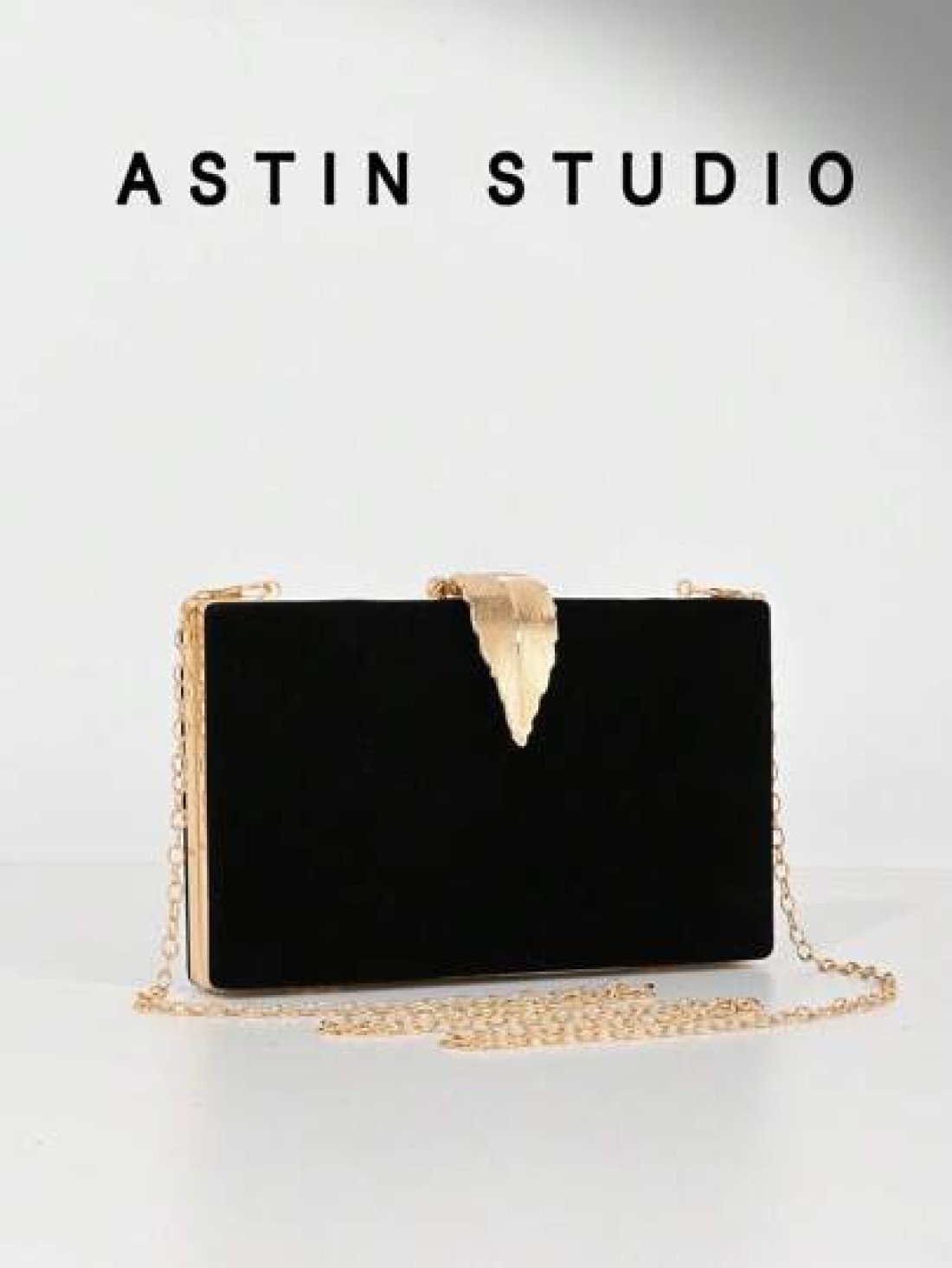 Women Classic Formal White Evening Clutch Bag With Leaf Metal Buckle Decor Box Shape Party Clutches Wedding Purse