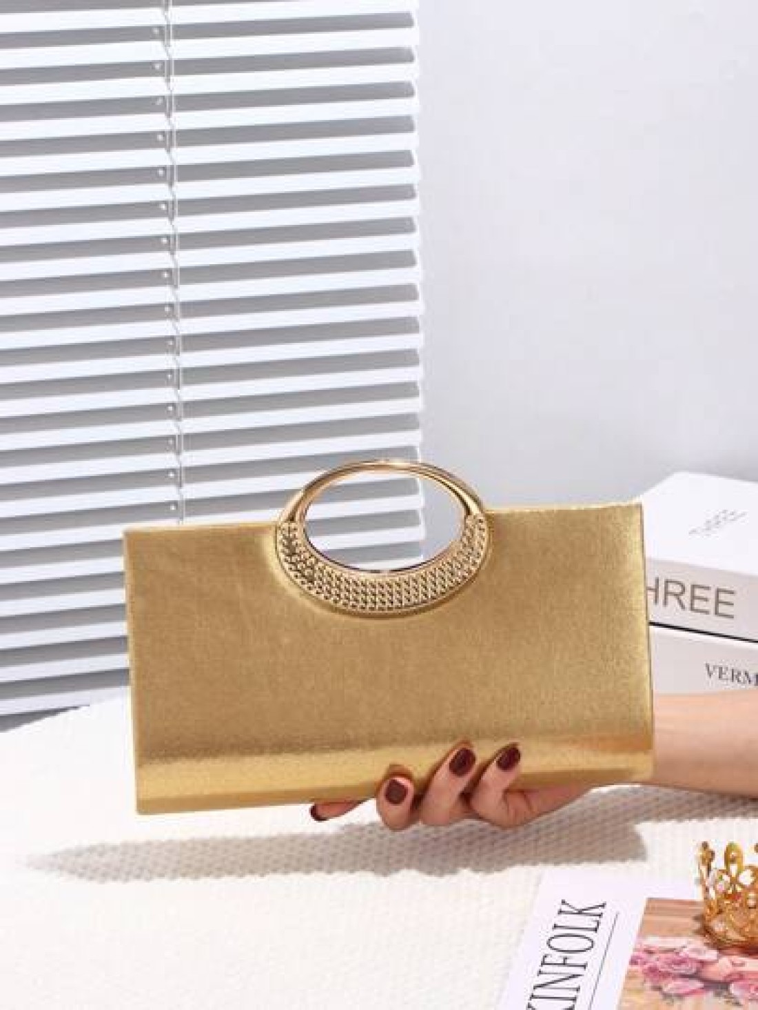 Sparkling Women s Evening Clutch Glitter Fabric Metal Accessories Decor Metal Chain Suitable For Wedding Banquet Party Prom Holiday Gift Formal Dress Matching Valentine s Day Gift Birthday Gift Perfec