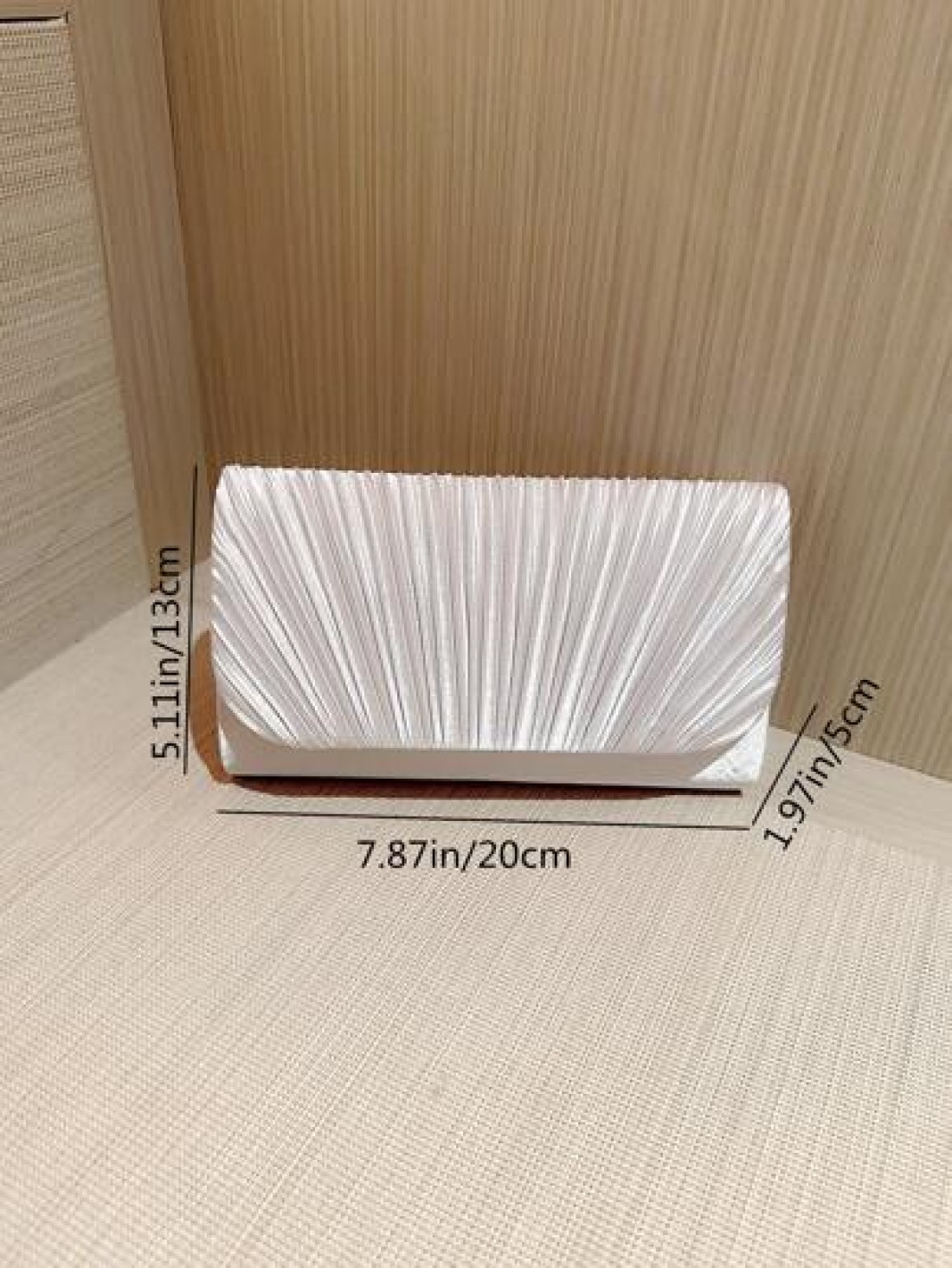 Moonlit EveBag Glitter Bling Shiny Glamorous Elegant Exquisite Mini Pleated Flap Design Evening Bag Dinner Bag For Party Girl Woman For Female Perfect For Party Wedding Prom Dinner Banquet For Best Gi
