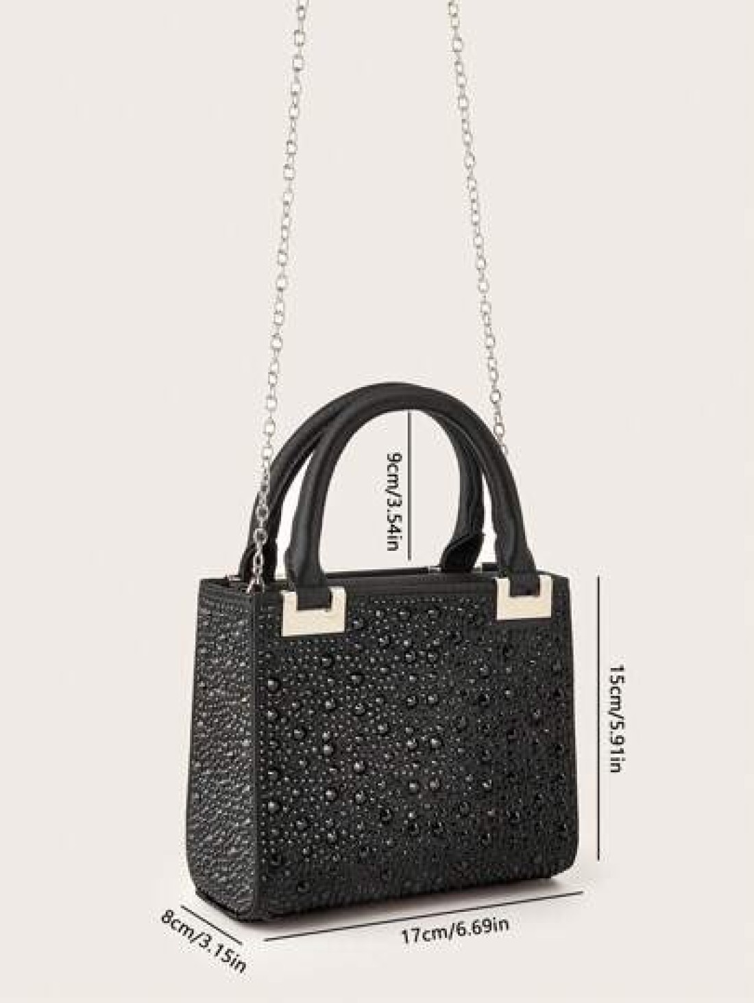 Women Luxury Satin Mini Rhinestone Decorated Clutch Bag Elegant Evening Party Handbag Formal Prom Gown Wedding Purse For Ladies Daily Commute Or Dating For Party Wedding Prom Dinner Banquet Matching W