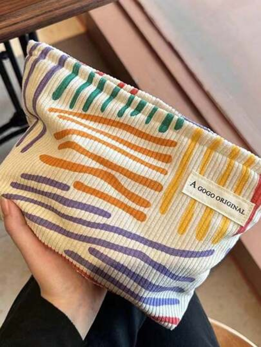 1 PC Cosmetic Bag Makeup Bag Toiletry Organizer Travel Case Organizer Storage Bag Flower Pattern Polyester Elegant Design Widely Used Mother s Day Ladies Women Teenagers Fashionable Stylish Portable L