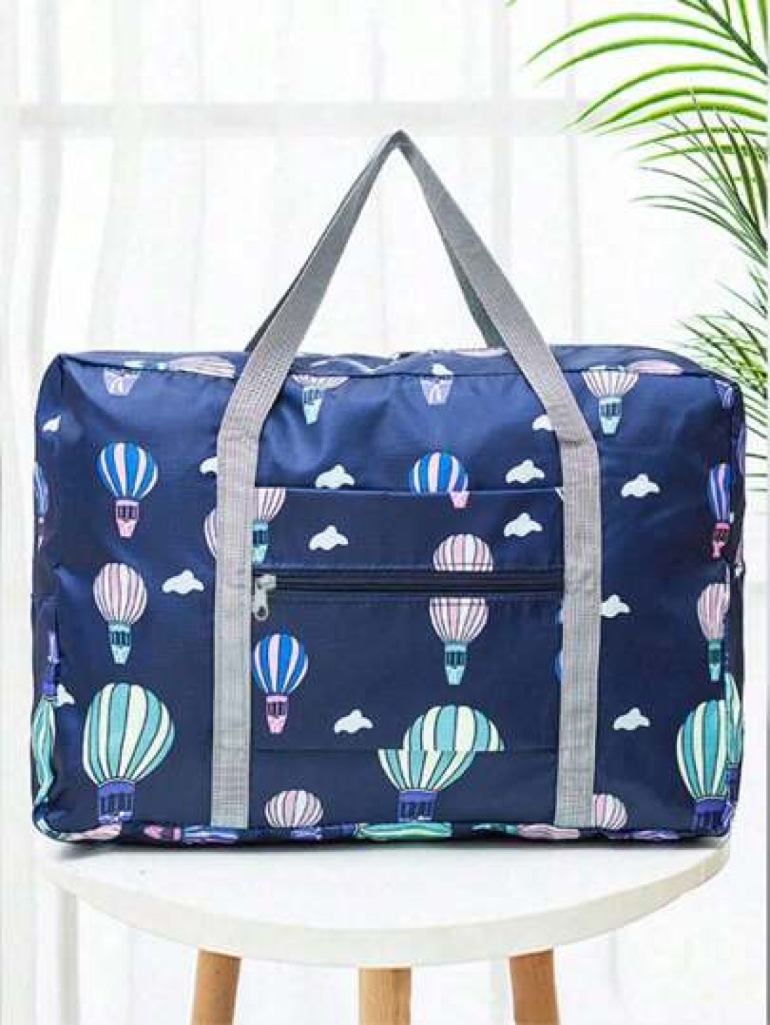 1pc Portable Foldable Travel Bag Reusable Cosmetic Storage Pouch Unisex Toiletry Organizer Large Capacity For Luggage Bathroom Travel Gift Holiday Wardrobe Vanity Summer Travel Vacation Home Bathroom