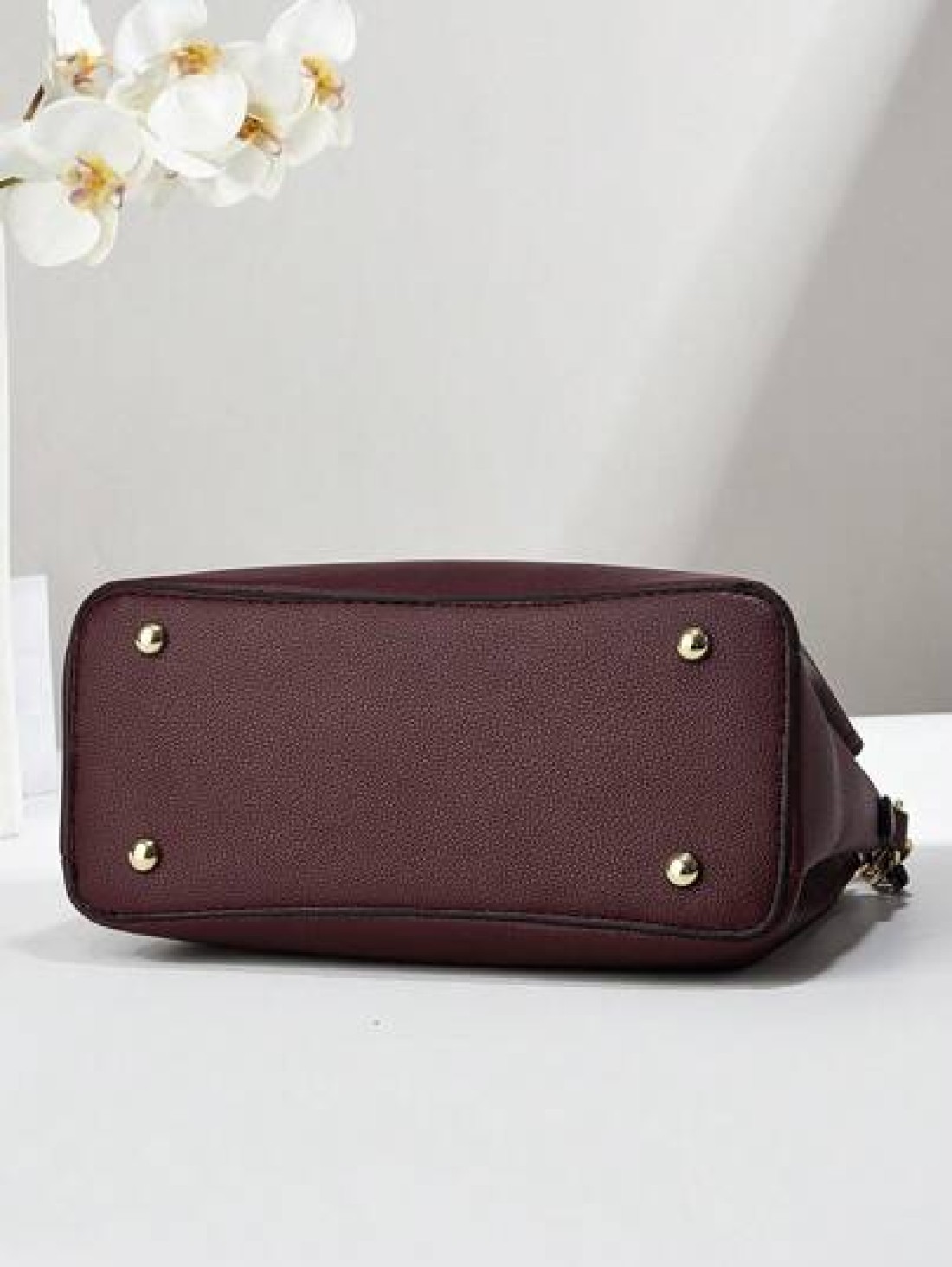 Fashion Solid Color Women s Handbag Women s Chain Crossbody Bag Anti Theft Shoulder Bag Women s PU Leather Shoulder Bag With Phone Wallet Bucket Bag Bag For Women Elegant Best Mothers Day Gifts Ever