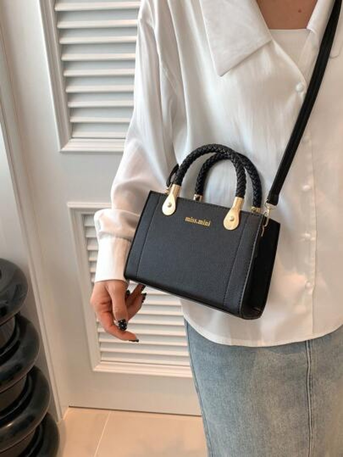 New Women s PU Leather Shoulder Bag Adjustable Strap Mini Handbag Clutch Bag Minimalist Classic Funky Leather Small Bag Square Bag Suitable For Women Travel Work Party Holiday