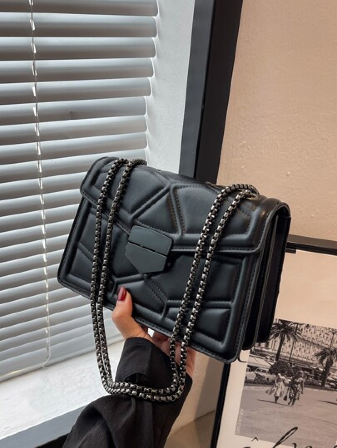 Quilted Flap Chain Square Bag For Teen Girls Women College Students Rookies White collar Workers Perfect for Office Work Business Commute Best Work Bag for Women