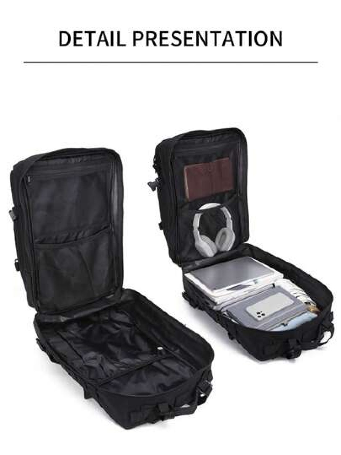 50L 1000D Nylon Waterproof Trekking Fishing Hunting Bag Backpack Outdoor Military Rucksacks