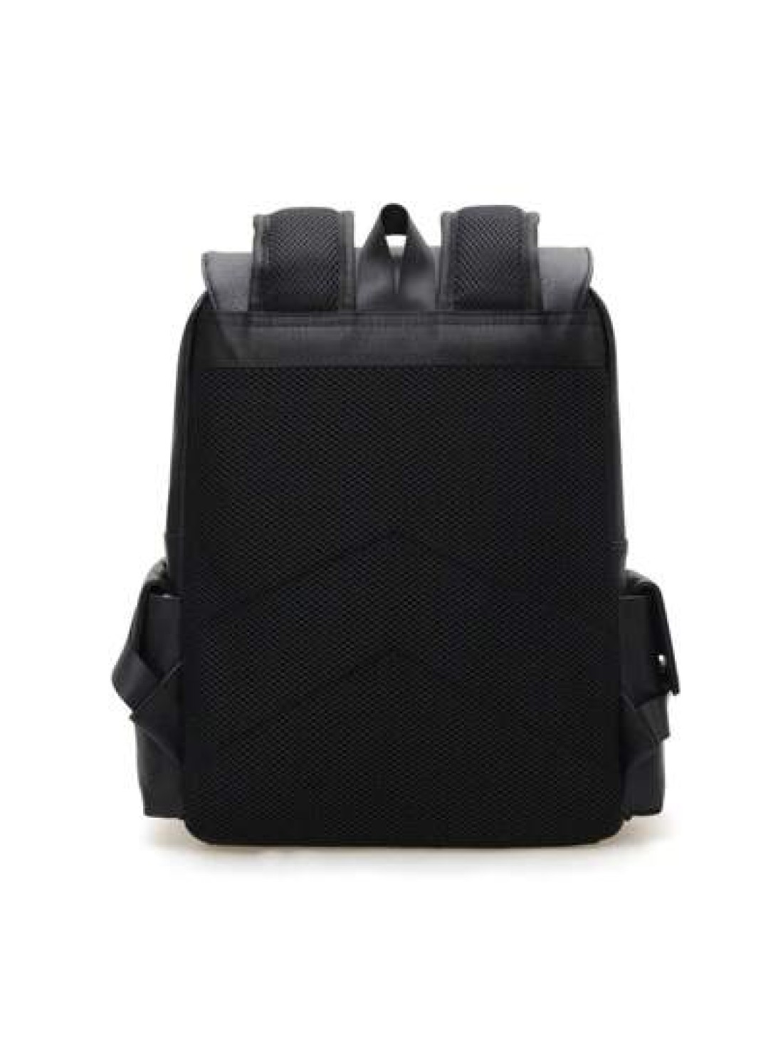 14 7inch Laptop Backpack Large Capacity Rucksack For School Teenagers Boys Men PU Leather Backpacks Male Schoolbag With Zippers High Quality