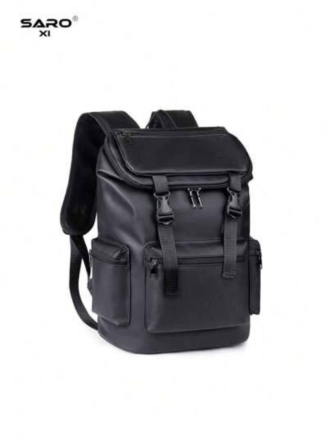 saroxi Men s Casual Backpack Stylish Flip Cover Rucksack Lightweight And Portable Suitable For Travel Camping Hiking College School Youth Students Essential Gift