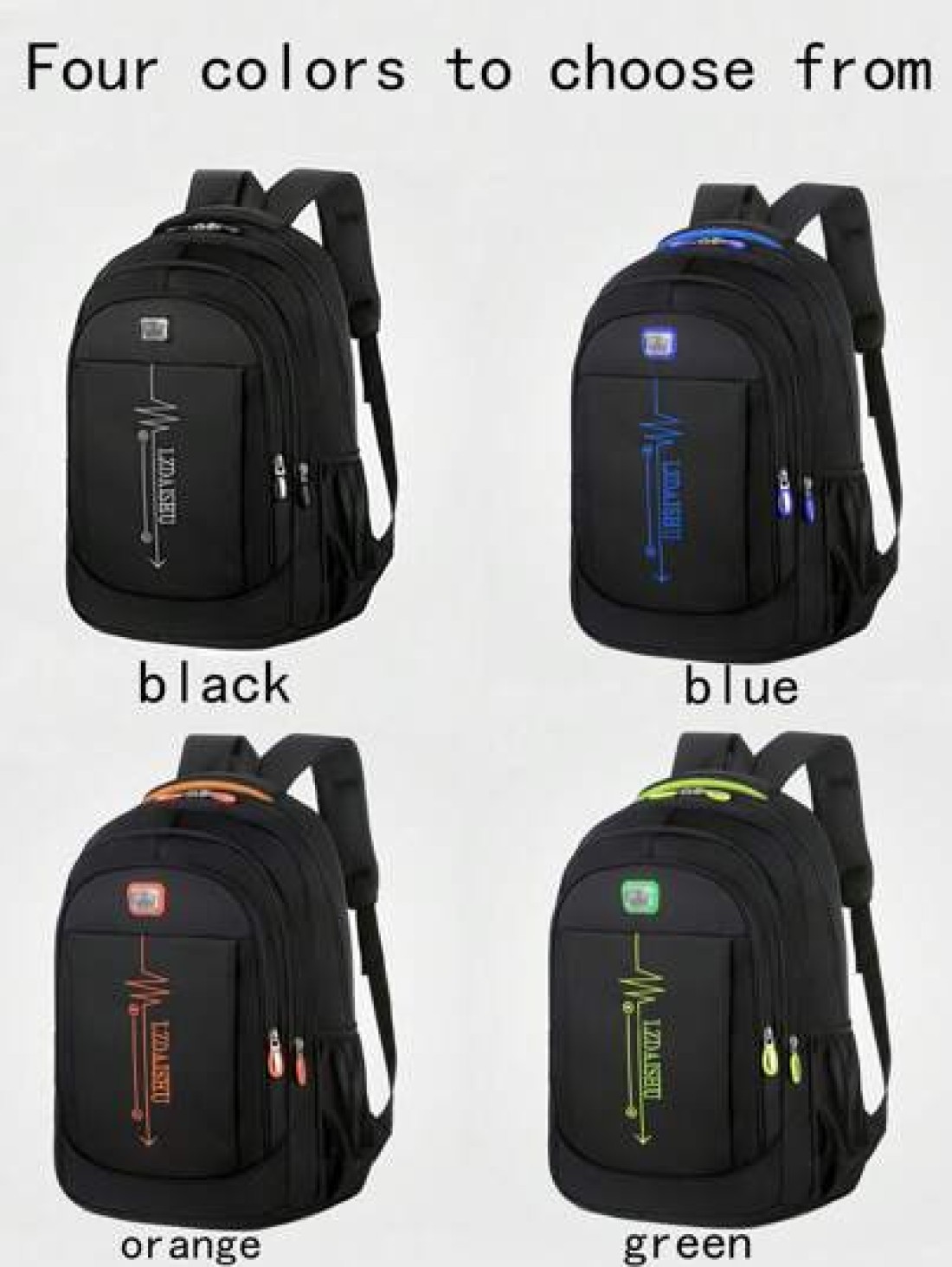 Schoolbag For Male Students Korean Version Of The Large Capacity Backpack For Middle And High School Campus Leisure Travel Backpack Oxford Cloth Christmas Gifts Scream Bag School Bag Backpack Winter B