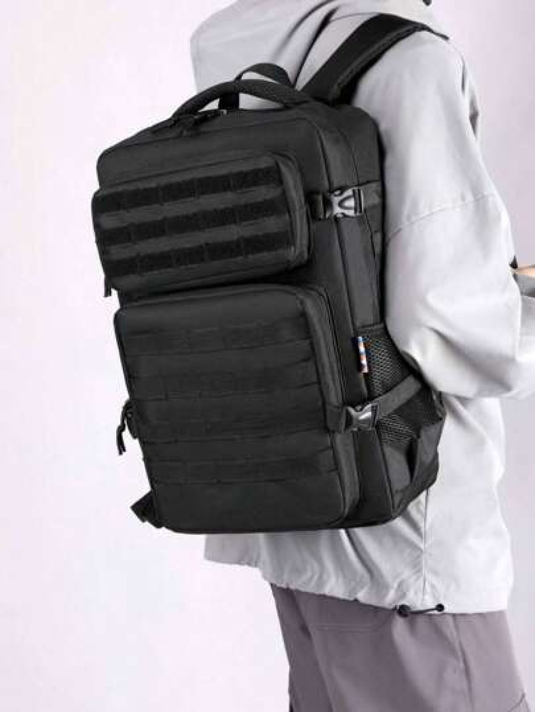 Men s Tactical Backpack Large Capacity Student Laptop Backpack Outdoor Multi Functional Travel Hiking Rucksack Big Bag Camping