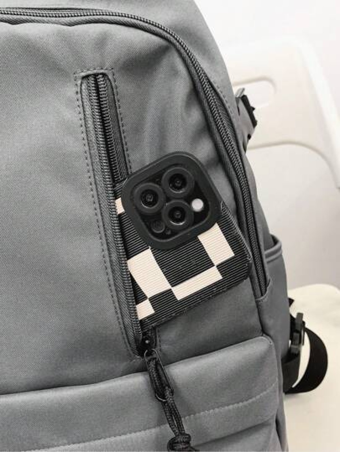 New Fashionable And Casual Large Capacity Solid Color Backpack For Students Versatile For Class And Commuting Unisex