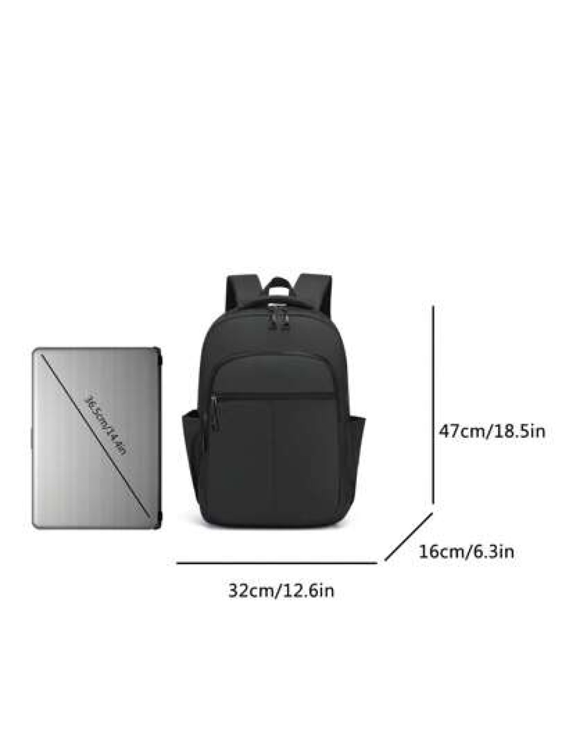 1pc 18 5in 12 6in 6 3in Fashionable Men s Multifunctional Backpack Handbag Shoulder Bag Large Capacity Scratch Abrasion Resistant Material Suitable For Travel Business Trip Commuting Adjustable Should