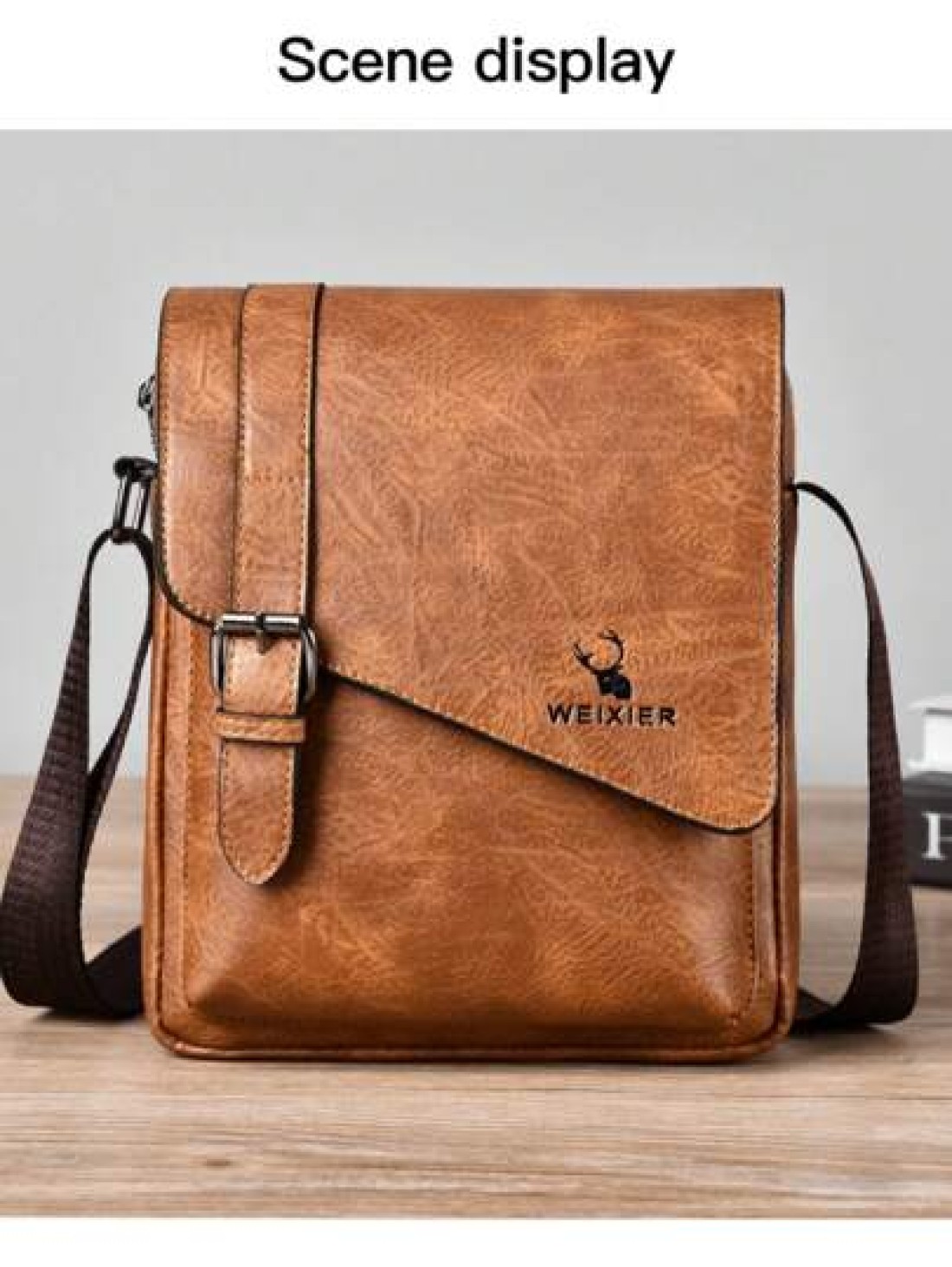 1pc Men s Shoulder Crossbody Waist Handheld Bag Portable Outdoor Bag PU Water Proof Material Multi Pocket Large Capacity Adjustable Shoulder Strap New Simple Men s Bag Suitable Shopping Purse Holiday