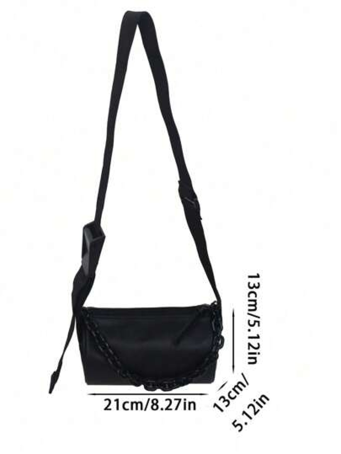 1pc Crossbody Bag Fashion Shoulder Bag Commuter Bag Chain Bag Versatile Simple Small Bag Shoulder Bag Water Proof Sling Bag Bucket Bag Students Travel Essentials Thanksgiving Purse Christmas Gifts Sid