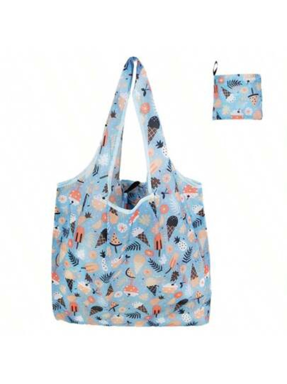 Jumping Bag Reusable Storage Bag Shoulder Bag Flower Vegetable Fruit Bag Handbag