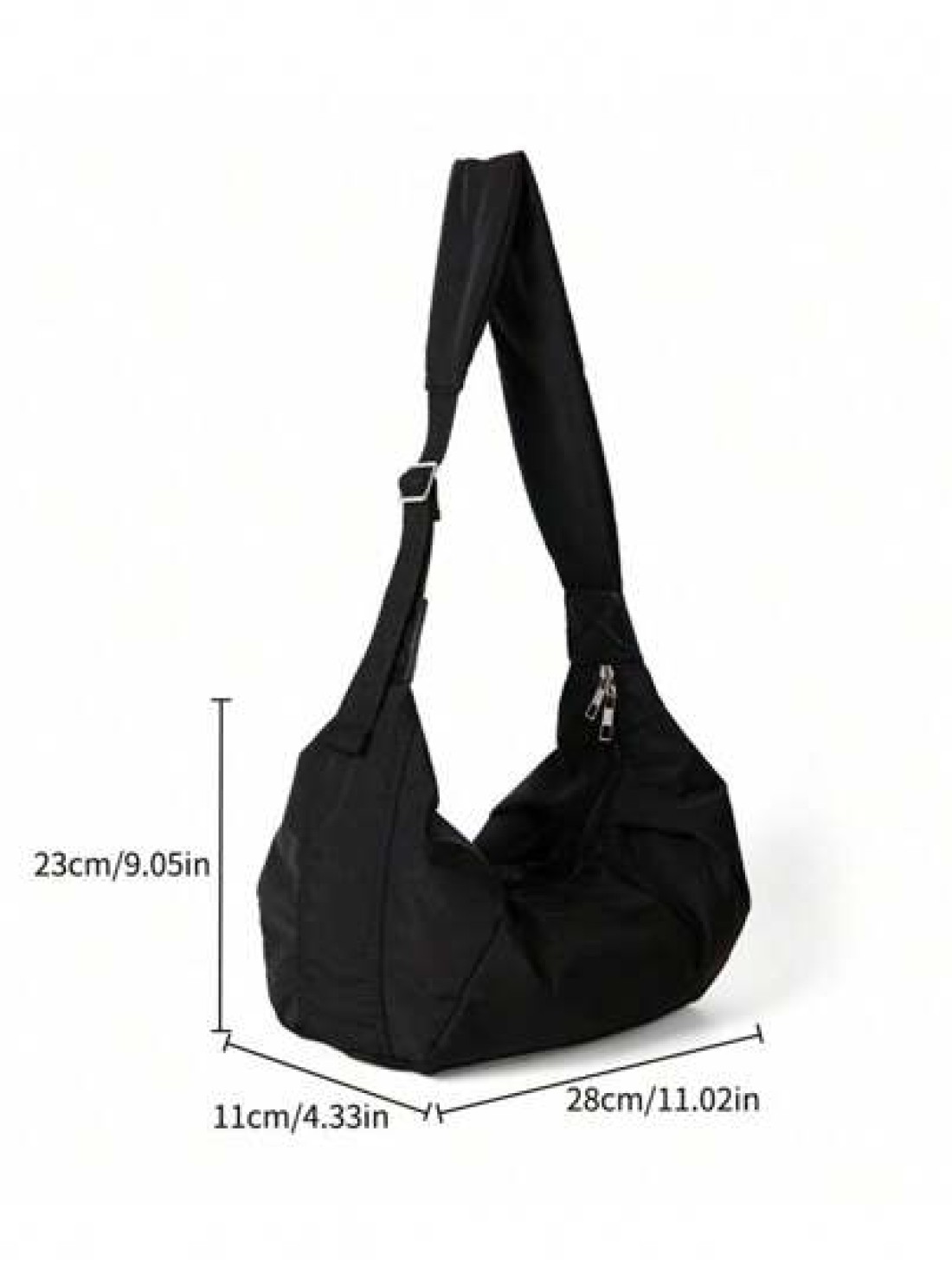 1pc Forest Style Men s Shoulder Bag Tote Bag Large Capacity Lightweight Diagonal Crossbody Dumpling Bag Casual Shoulder Boho Crescent Messenger Bag Nylon Backpack