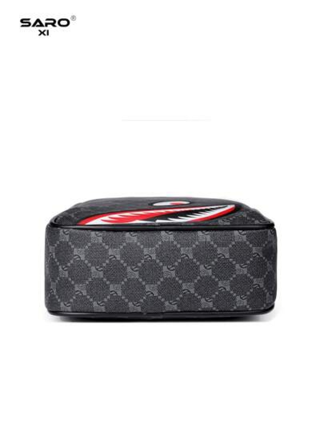Men s Slanted Shoulder Bag With Side Pocket Crossbody Bag Shoulder Bag Square Bag Multi Function Suitable For Commuting PVC Casual Bag Simple Style Black Floral Gift For Men Boyfriend Luxury Bags