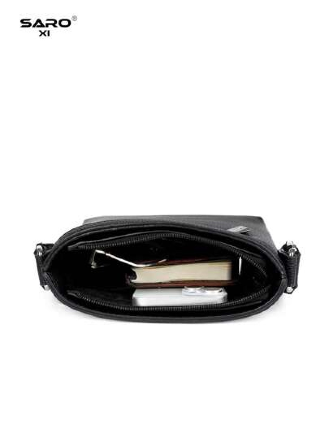1pc Versatile Crossbody Bag For Men Durable PU Leather Shoulder Bag With Side Pockets Simple Stylish Design Suitable For Commuting Black Brown Great Gift For Boyfriend
