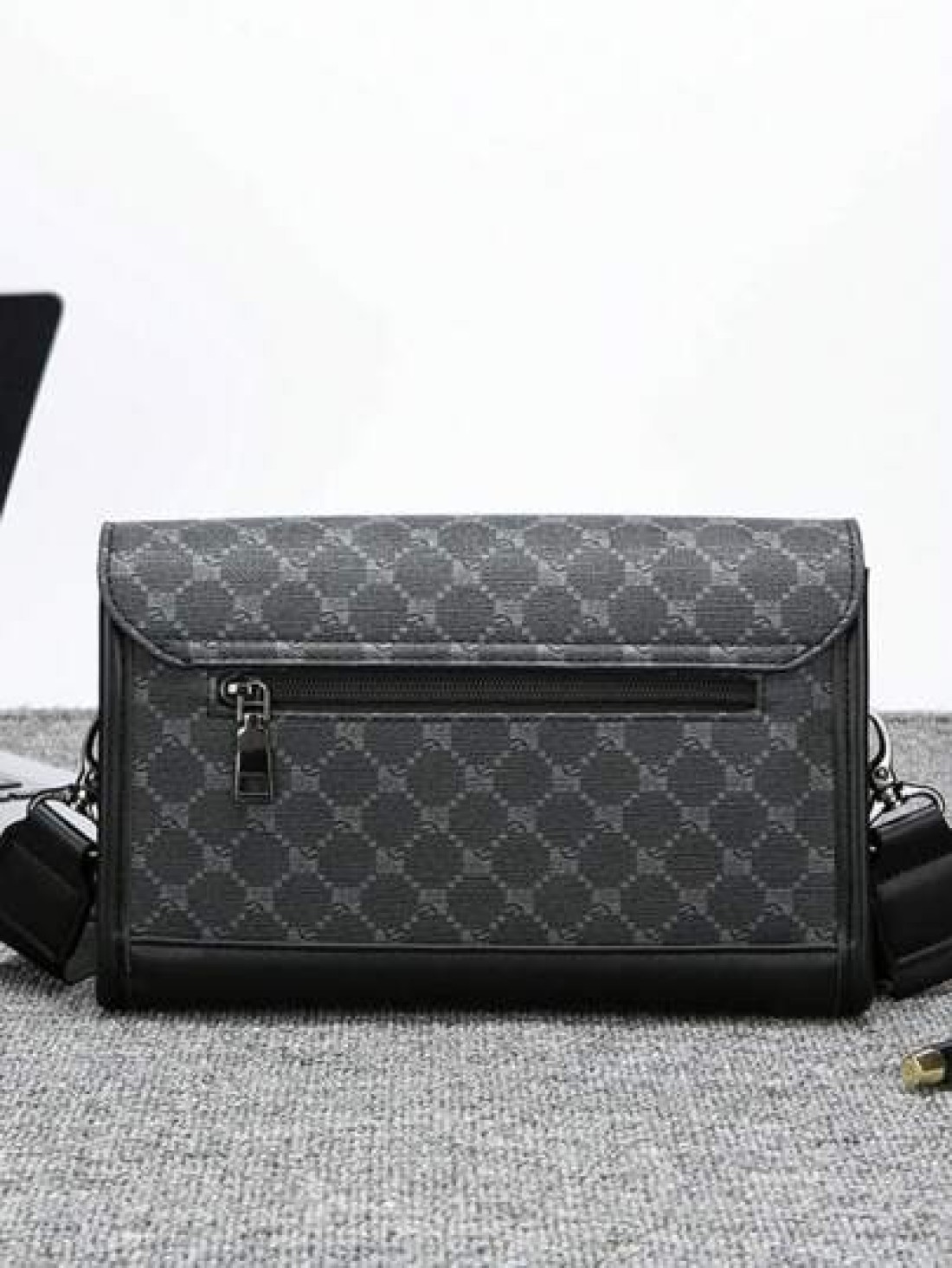 Men s Classic Square Box Crossbody Bag Business Shoulder Bag Sling Bag Small Messenger Bag Fit Underclassmen Father s Day Gift Valentine s Day Gift Travelling Commuting