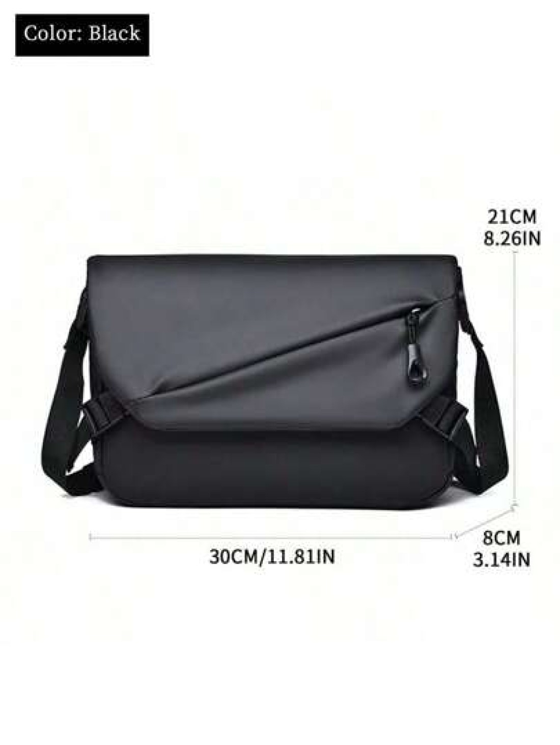 Men s Messenger Bag Fashion Large Capacity Shoulder Diagonal Bag Solid Color Square Bag Water Resistant PU Crossbody Bag Lightweight Casual Crossbody Bag Suitable For Men Youth Gift Men Bag Gifts For