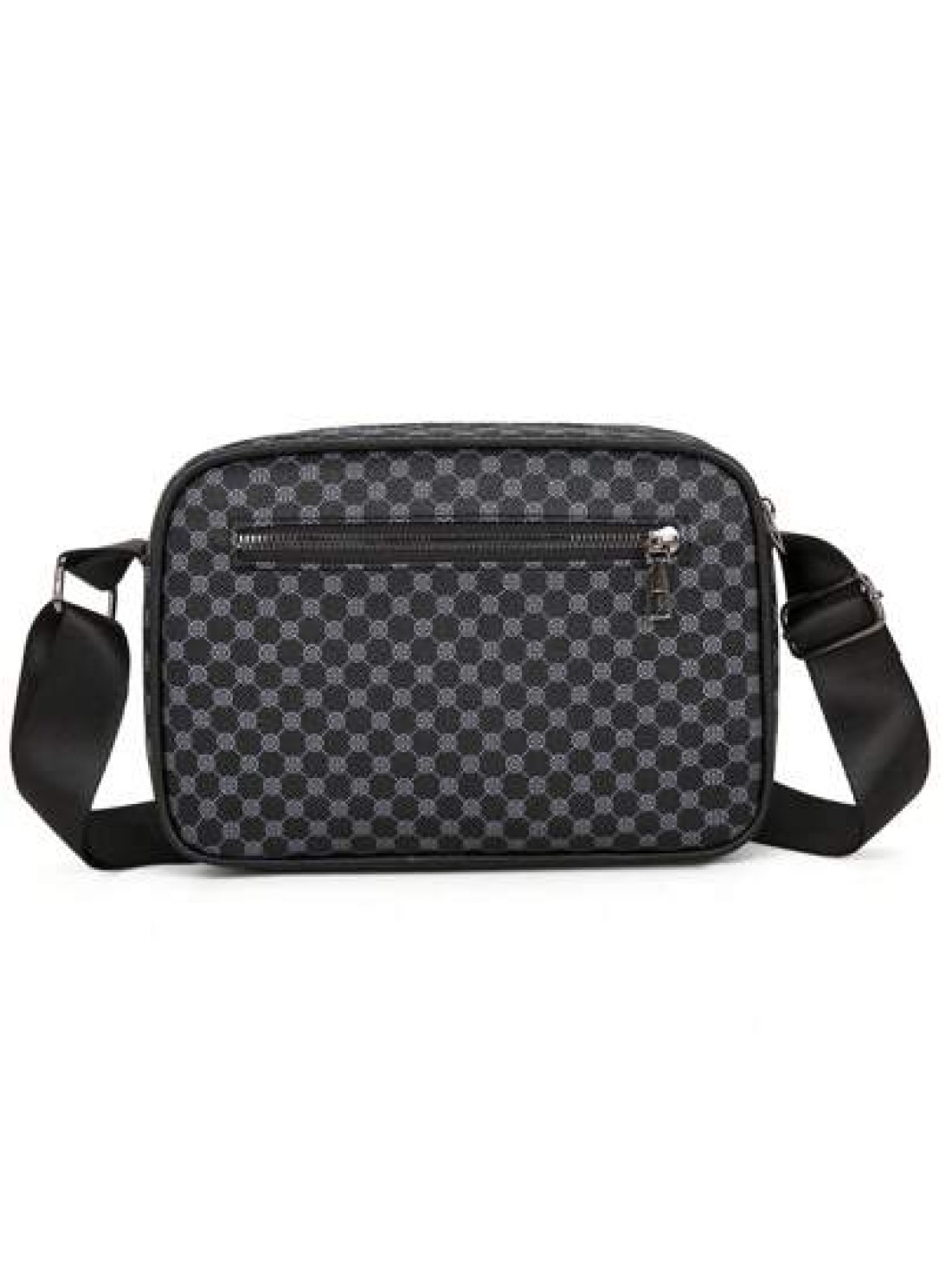 1pc 9 9in 7 1in 2 4in Fashionable Shoulder Bag Messenger Bag Shoulder Bag Crossbody Bag Square Bag Multi Pocket PU Material Scratch Wear Resistant Suitable For Outing Hiking Hiking Student Fall Holida