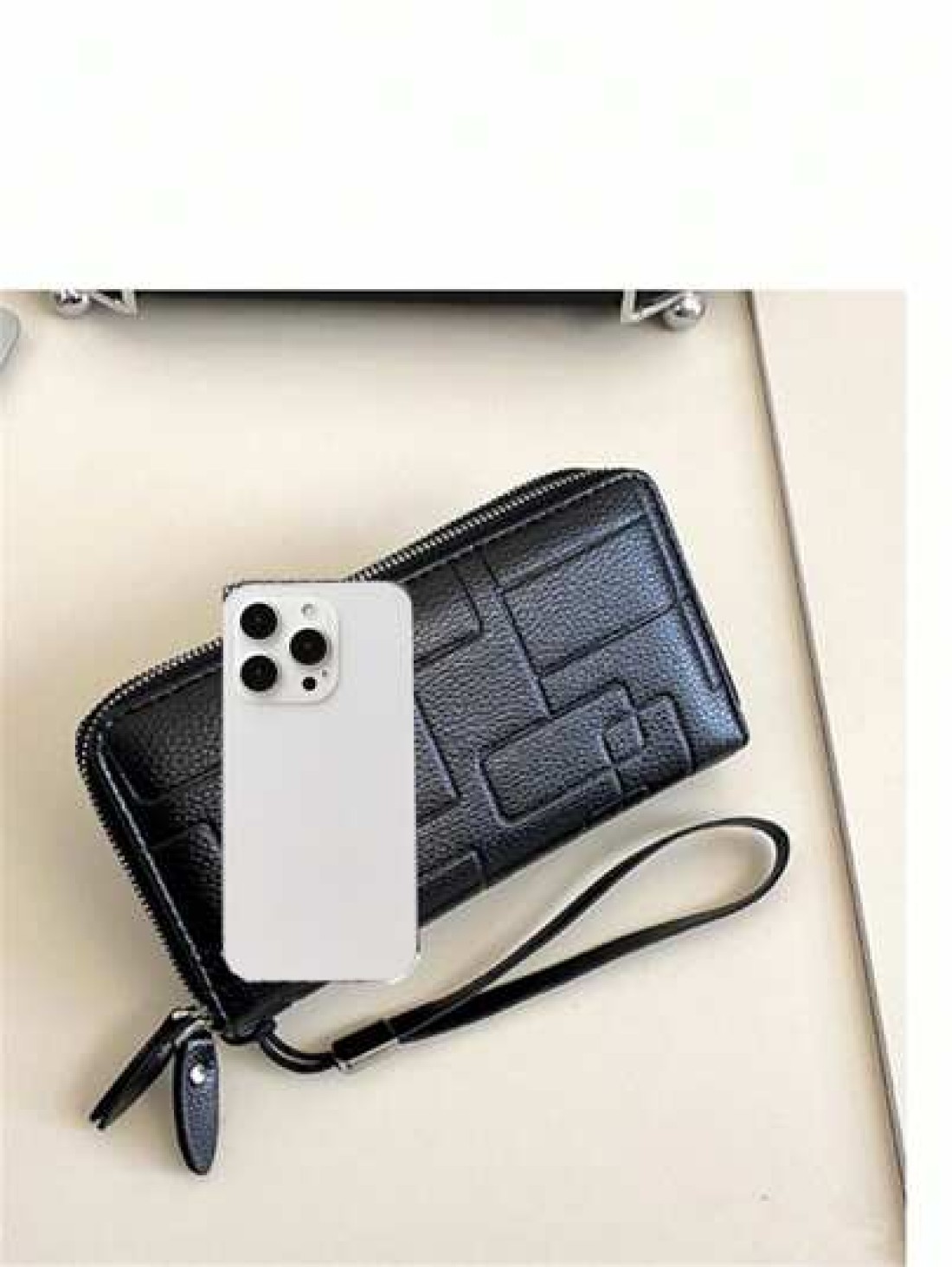 Fashionable Simple Versatile Wallet Casual Travel Shopping Bank Card Holder Wristlet Clutch Bag For Men