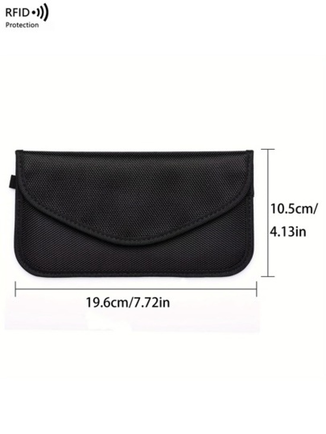 New Cross Border Car Key Signal Shielding Bag Anti Theft RFID Blocking Phone Signal Isolation Pouch Purse Essentials