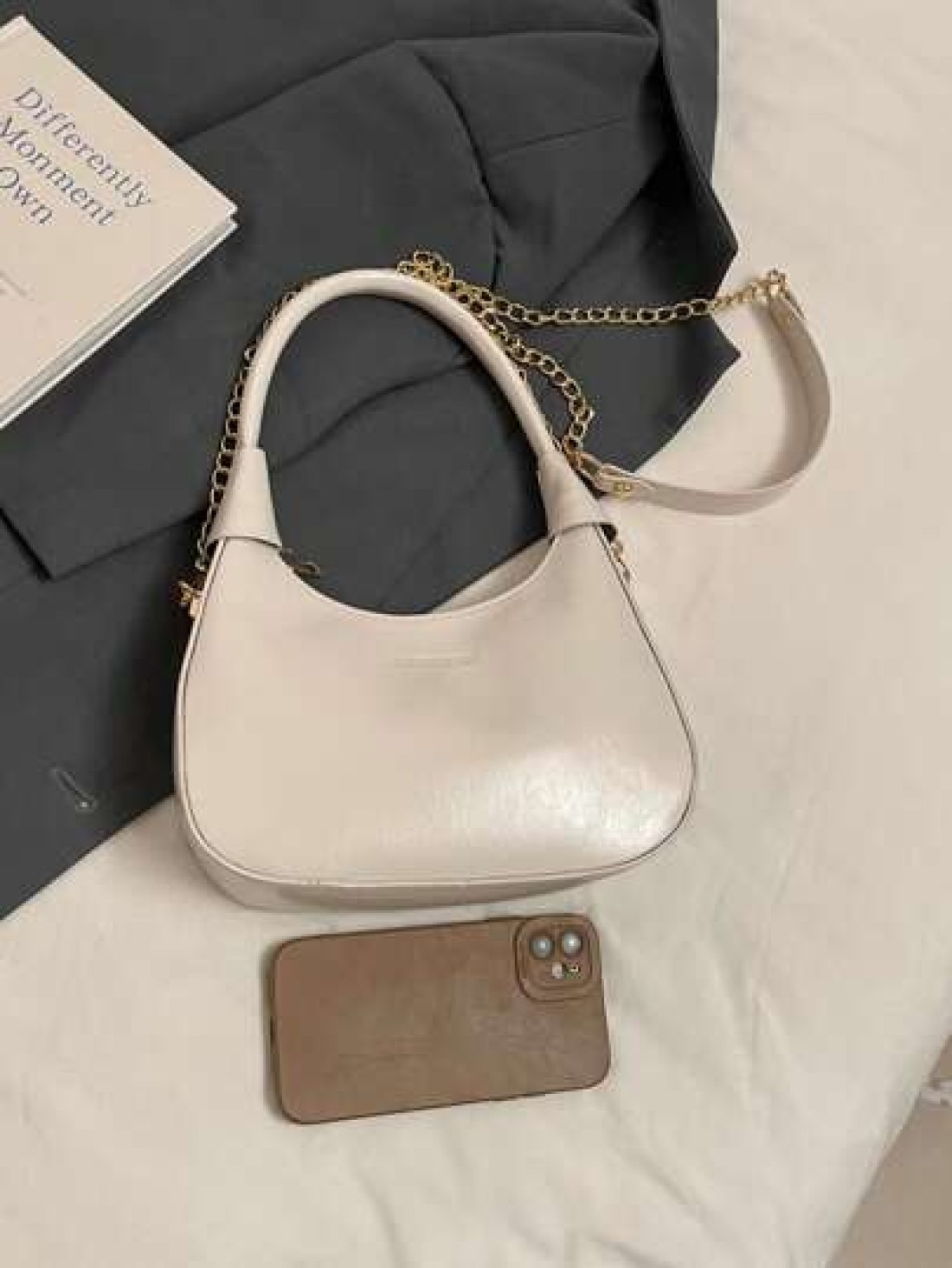 1pc New Fashion Girls Niche Bag Pu Material And Fashionable New Bag Exquisite And Beautiful Small Bag Can Be Cross Body Adjustable Shoulder Strap Casual And Fashionable Very Suitable For Taking Out To