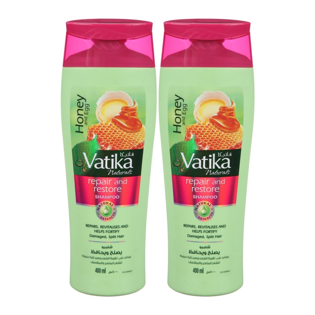 VATIKA SHAMPOO REPAIR 2X400ML