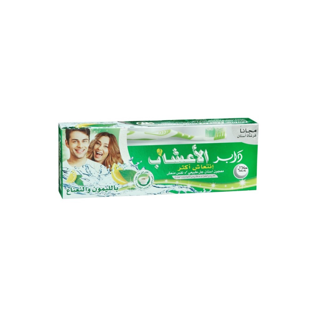 معجون أسنان دابر جل منعش، 150 ج