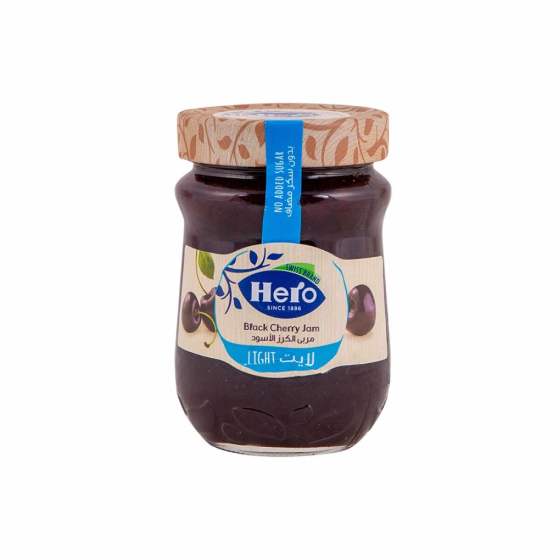 HERO LIGHT BLACKCHERRY JAM 320 GM