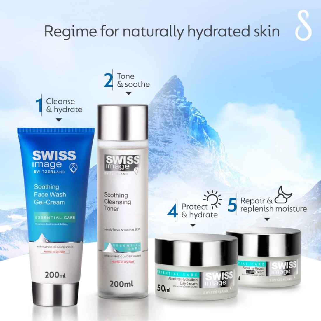 Swiss Image Essential Care Soothing Face Wash Cream 200ml