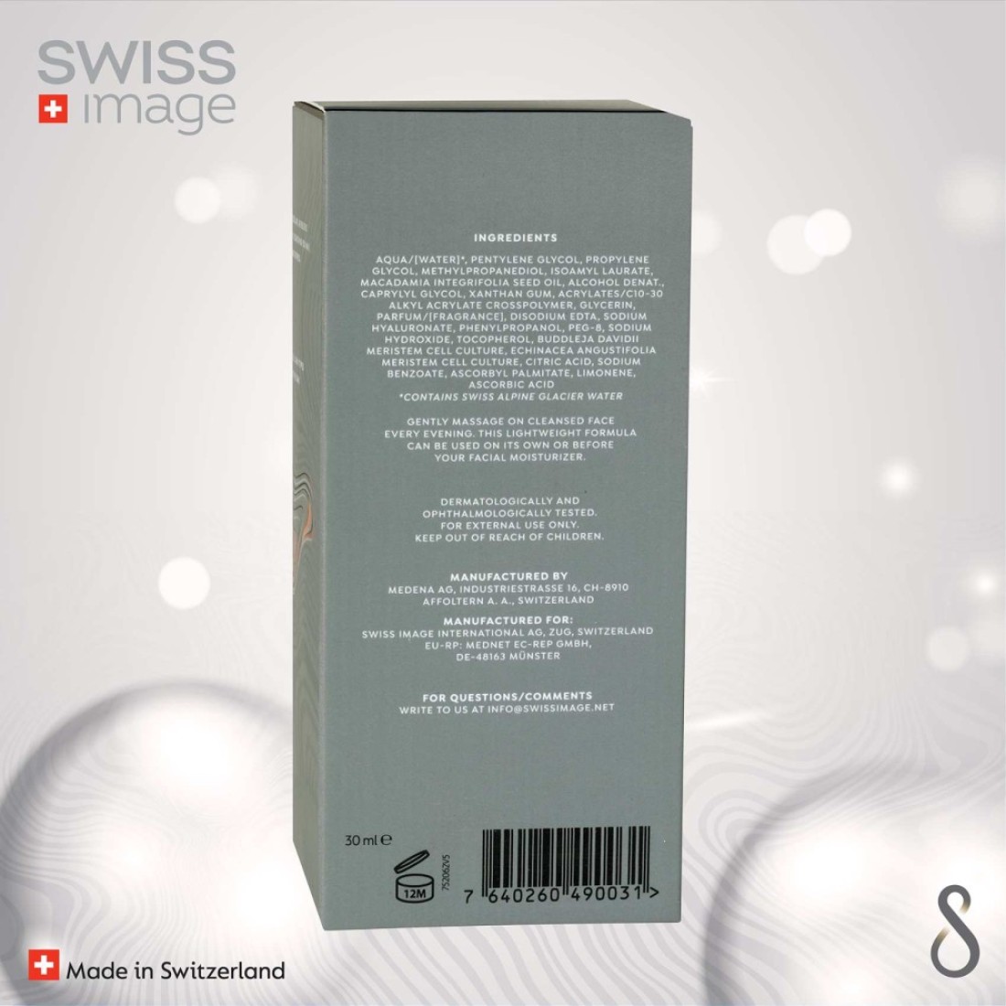Swiss Image Infinite Night Therapy Face Serum With HTN Biotech 30ml