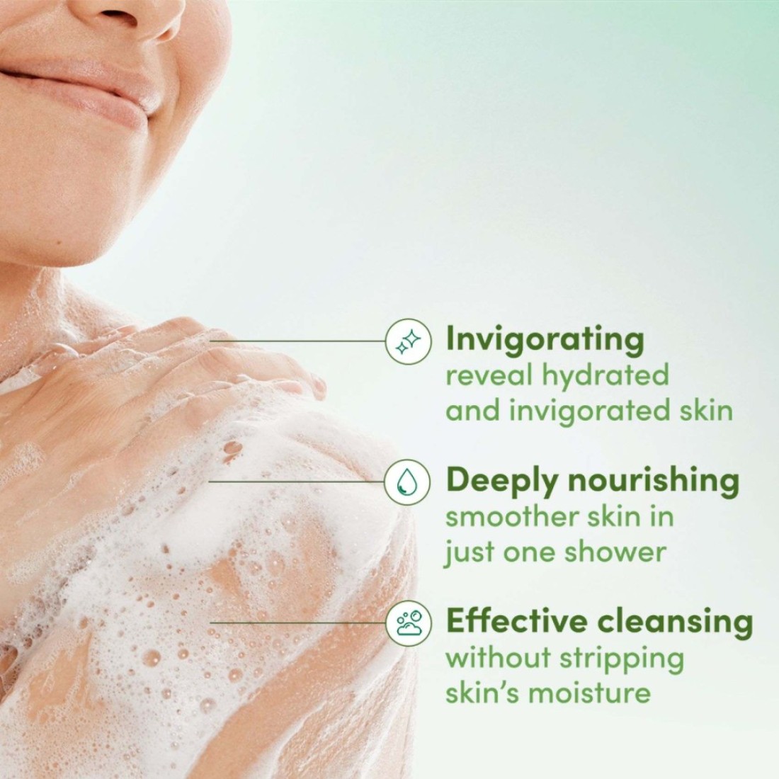 Dove Care by Nature Invigorating Body Wash Avocado &amp; Calendula 500ml