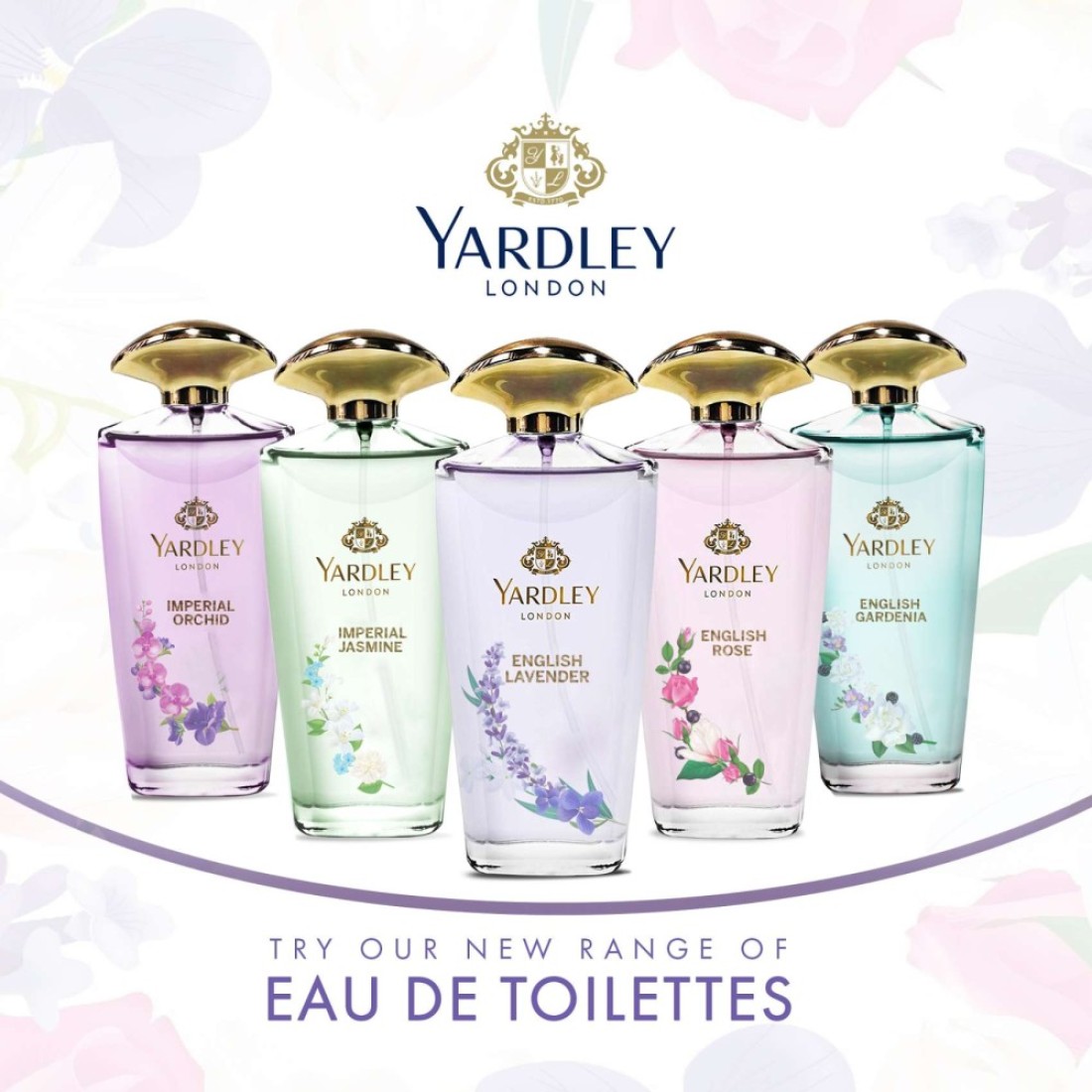 Yardley London English Rose Eau De Toilette Clear 120ml